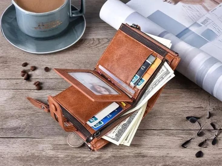 Multicolor Leather Wallet