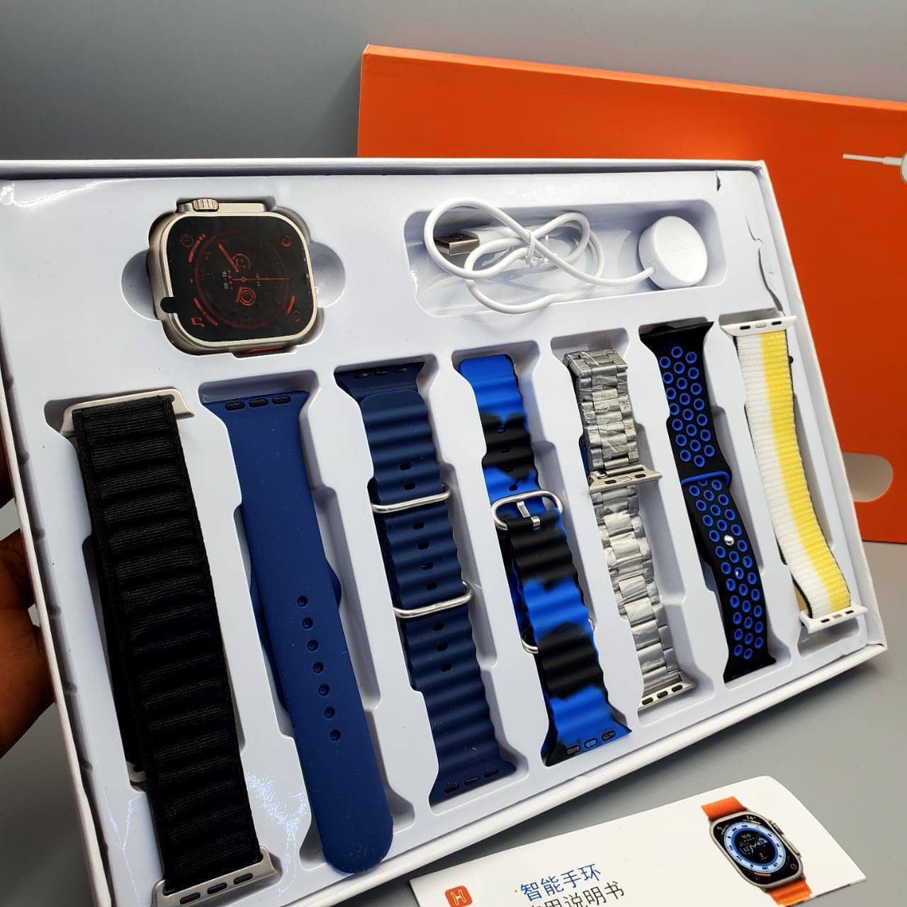 Ultra 7 In 1 Smart Watch With Free Airbuds